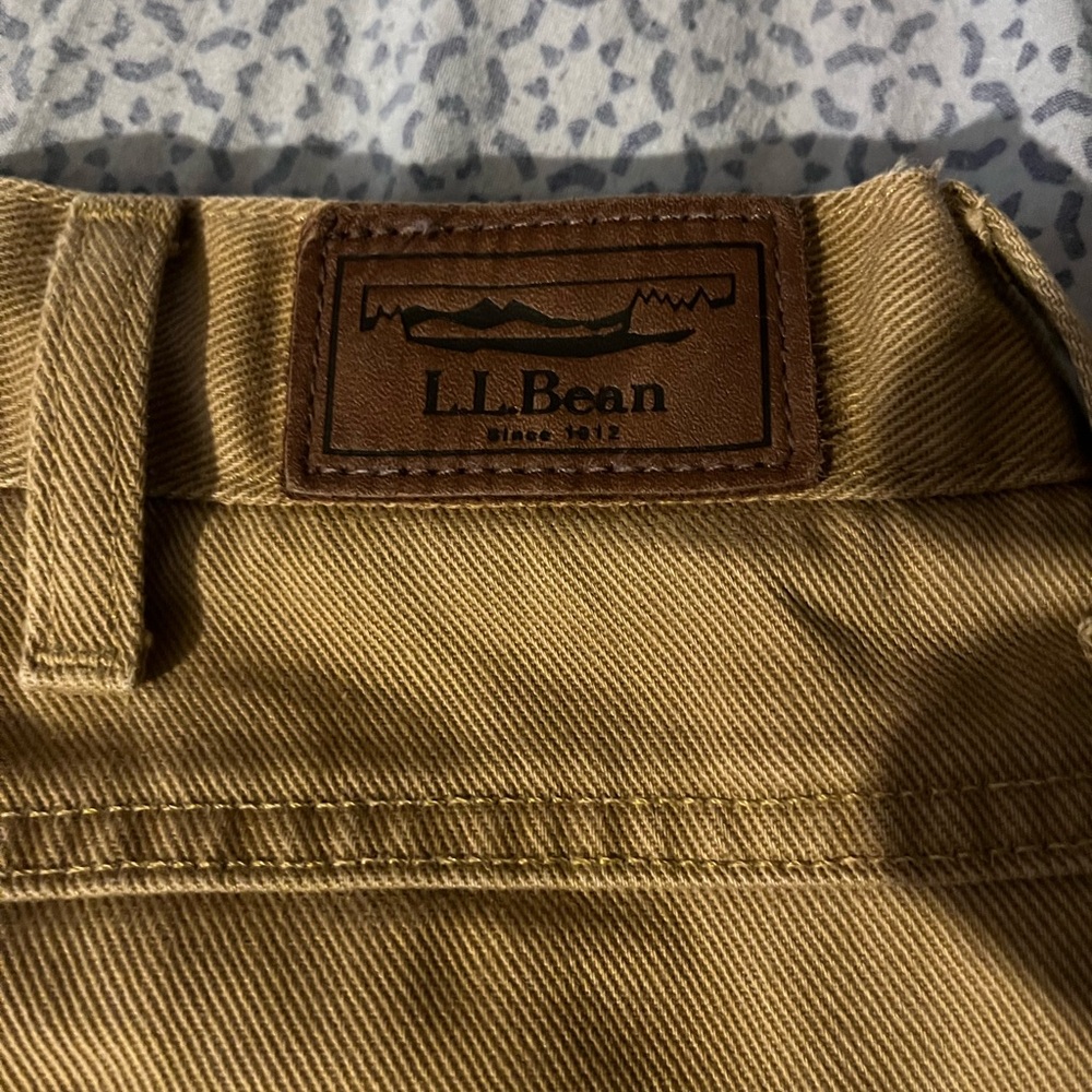 L.L Bean Mens work pants 36x34 - Picture 3 of 4